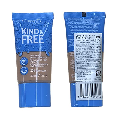 Rimmel Kind & Free Foundation 201 Classic Beige
