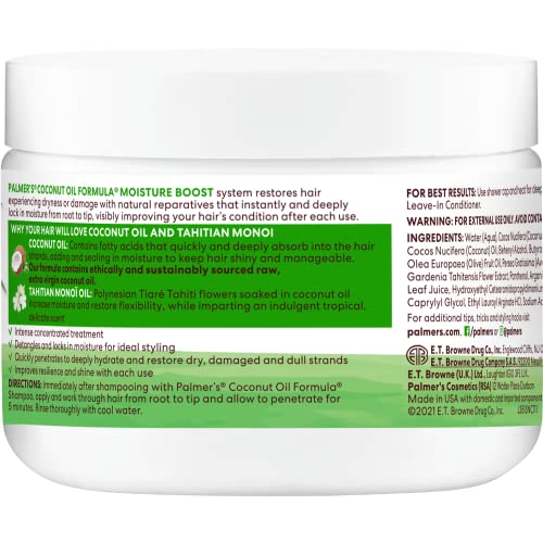 Palmer's Coconut Oil Deep Conditioner, 12 fl oz