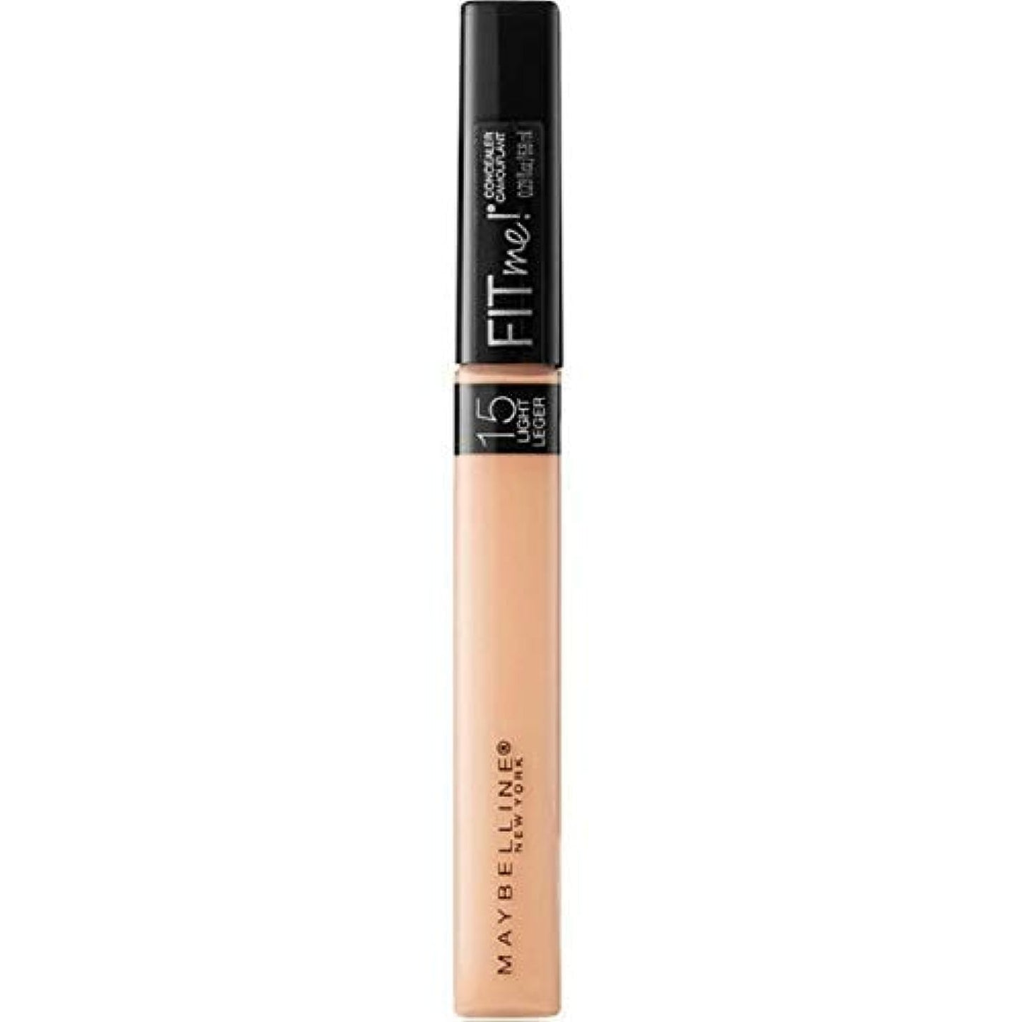 Maybelline New York Fit Me! Concealer, Light [15] 0.23 oz (Pack of 2)