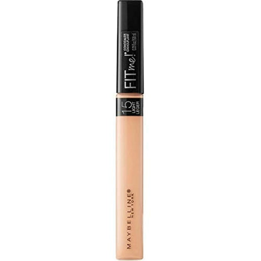 Maybelline New York Fit Me! Concealer, Light [15] 0.23 oz (Pack of 2)