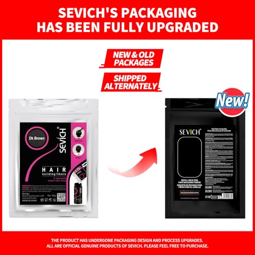 SEVICH Hair Fibers Refill 100g - Dark Brown