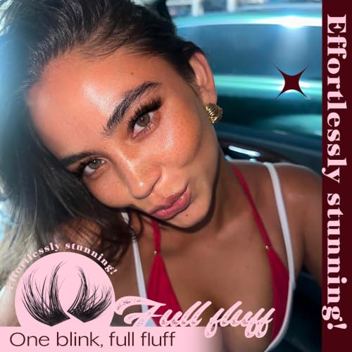 Wispy Volume Lash Clusters 10-16mm Mixed DIY Lashes 162pcs