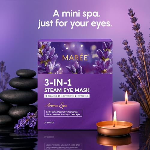 MAREE Heated Eye Mask for Dry Eyes & Tired Eyes Relief