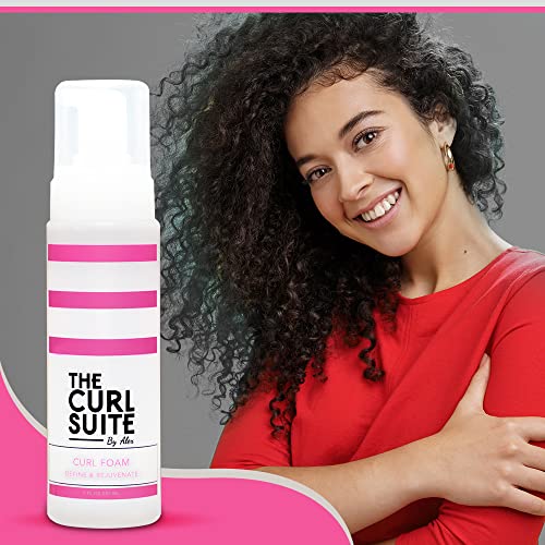 The Curl Suite Hydrating Curl Foam 7 oz | Anti-Frizz Mousse