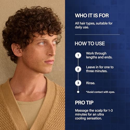 1922 by J.M. Keune Refreshing Conditioner, Cooling & Stimulating Conditioner for Men, 8.5 Fl Oz