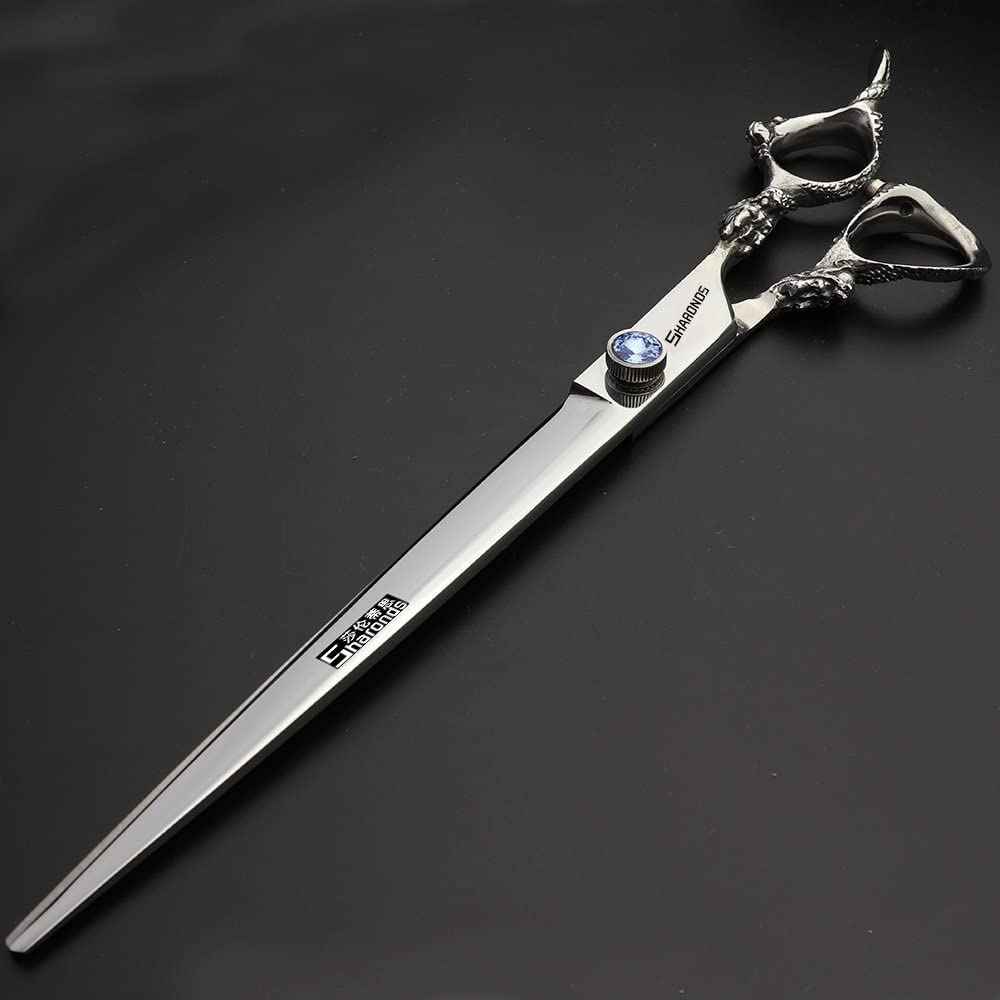 6/7/9 inch Professional Hair Cutting Thinning Scissors Barber Shears Hairdressing Salon Set (Cutting scissors) (9 inch flat)