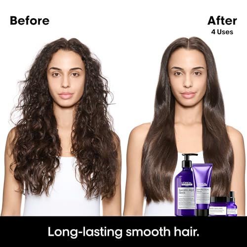 L'Oréal Professionnel Keratin Alpha Sleek Hair Mask - Frizz Control & Smoothing