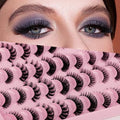 False Eyelashes 20 Pairs 3D Mink Lashes 5 Styles Reusable
