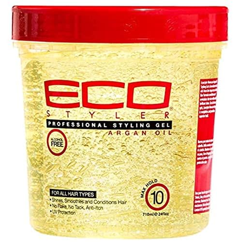 Eco Style Styling Gel, Argan Oil, 24 Ounce