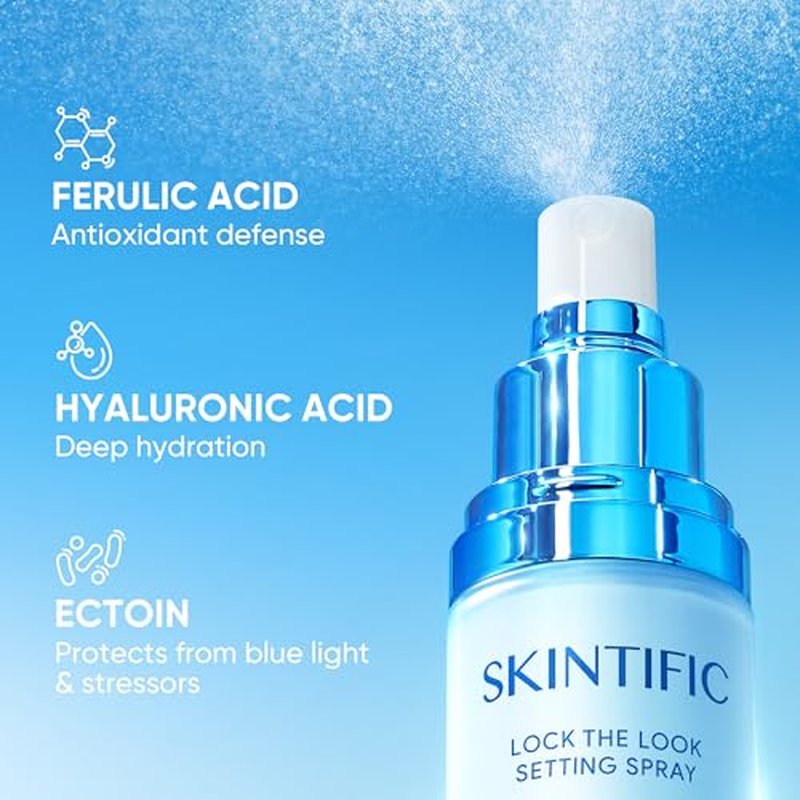 SKINTIFIC 16H Long-Lasting Makeup Setting Spray - Soft Matte Finish