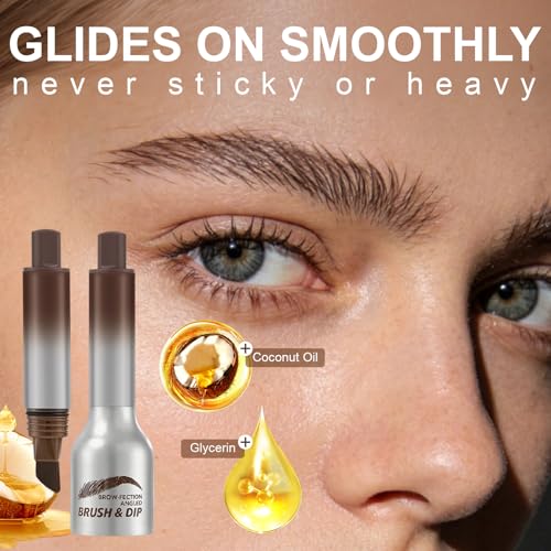 Microblading Eyebrow Pen with Press Pad Applicator – Natural Hair-Like Strokes