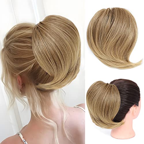 HSLHDI Messy Hair Bun Hair Piece, 1-1pcs, bug#, High Temperature Fiber, Wavy, Hair Accessory for Women Girls