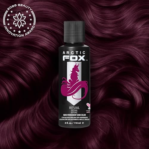 ARCTIC FOX Ritual Semi-Permanent Hair Color - Vegan Cruelty-Free 4 fl oz (Pack of 1)