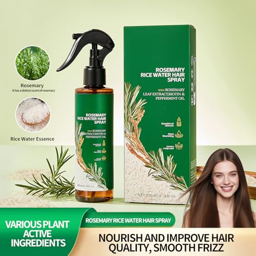 Rosemary & Rice Water Hair Growth Spray - 6.76 fl oz