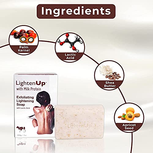 Lighten-Up Lactic Acid Exfoliating Soap Bar 7.7oz