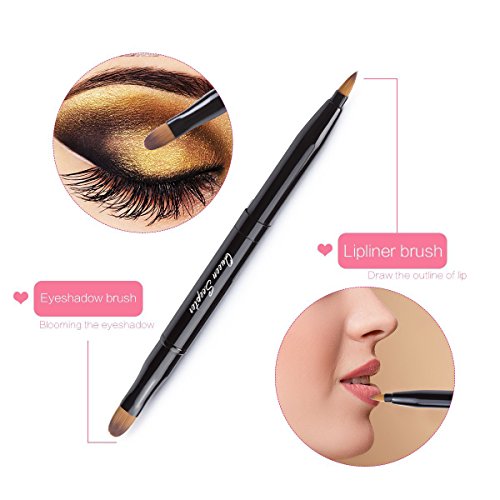 Retractable Dual-End Lip Brush & Concealer Makeup Brush