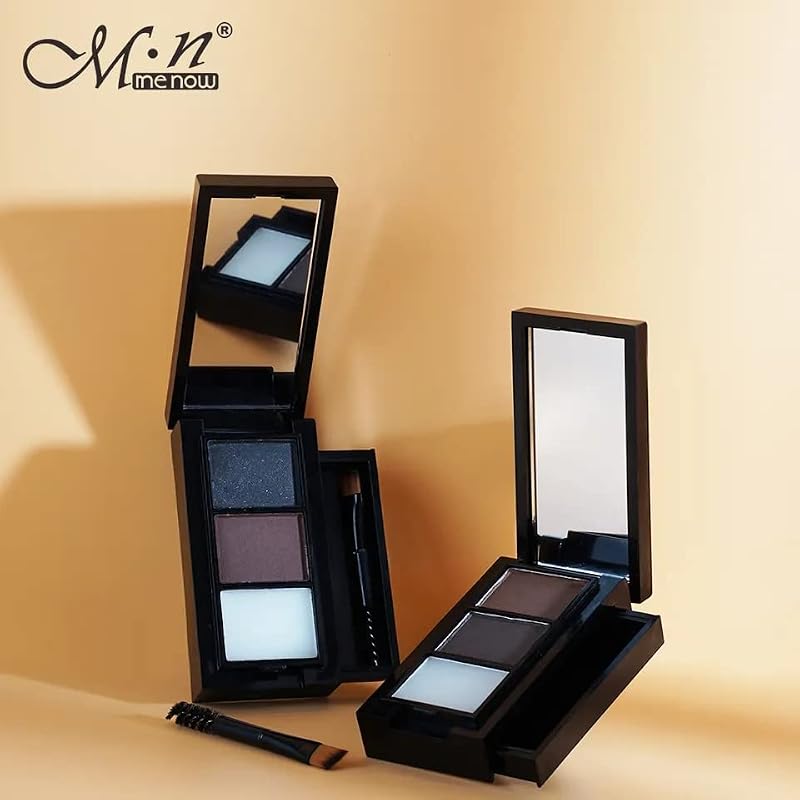 Menow Eyebrow Powder Kit with Wax & Brush - Waterproof