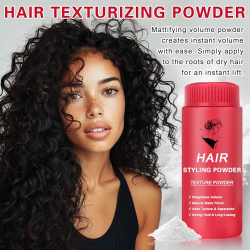 DAMUSI Hair Texture Styling Powder 2-Pack 0.52Oz