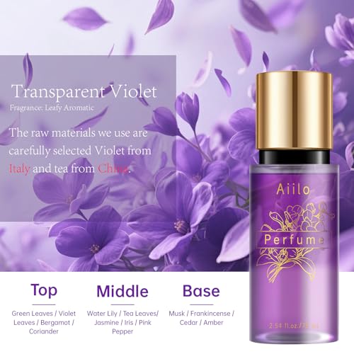 Aiilo Natural Hair Perfume for Women - 75ml, 8 Hours of Fragrance