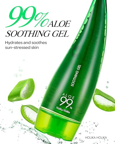 Holika Holika Aloe 99% Soothing Gel 250ml - Fast Absorbing