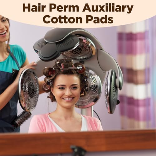 Hair Perm Paper 100 Pcs - End Wraps for Hot & Cold Perms, Salon & Home Use