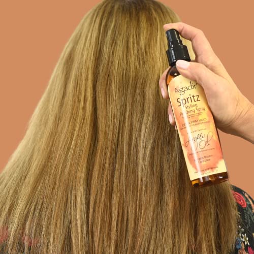 AGADIR Spritz Styling Finishing Spray, 8 Fl Oz