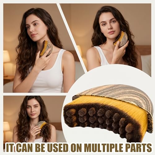 Lymphatic Contour Face Brush Set - 2pc Facial Drainage Brush