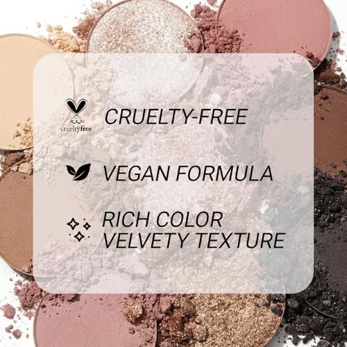 Erinde 9 Colors Nude Eyeshadow Palette - Warm Brown Matte & Shimmer