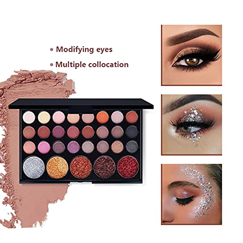 Joyeee All-in-One Makeup Gift Set Travel Makeup Kit Complete Starter Makeup Bundle Lipgloss Lipstick Concealer Blushes Powder Eyeshadow Palette Cosmetic Palette for Teen Girls & Adults #5