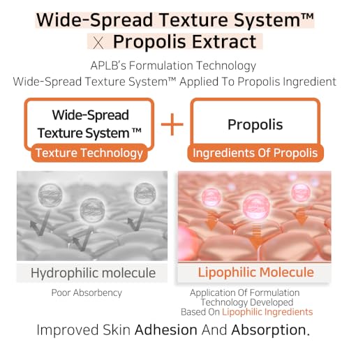 APLB Bakuchiol Propolis Ampoule Serum | BAKUCHI PRO CEN¢â 30.7% 1.35 FL.OZ/Korean Skincare, Wrinkle care, Elasticity care, Revitalize for gentle and improve skin texture