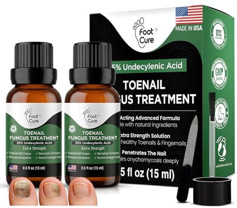 Toenail Renewal Solution with Tea Tree & Oregano Oil - 2 Pack