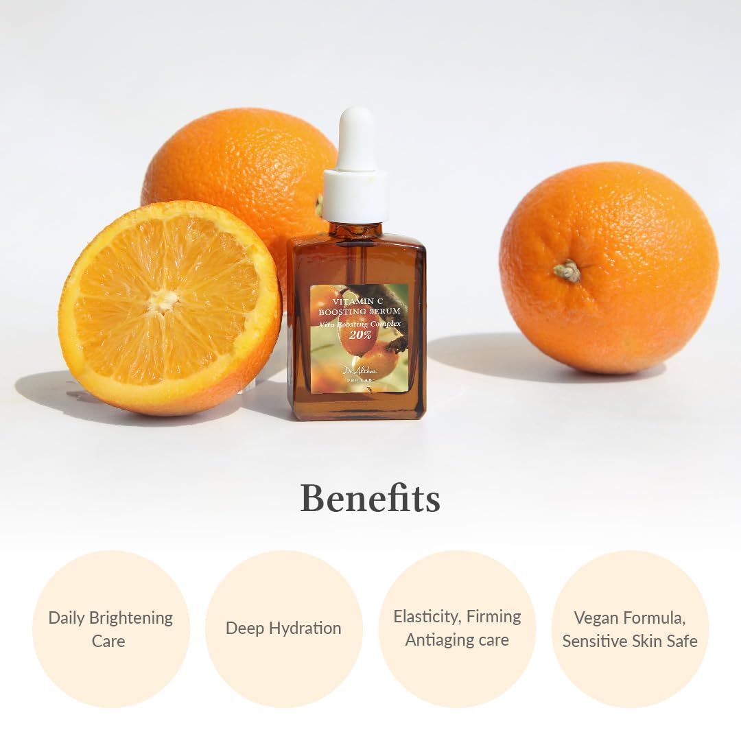 Dr.Althea Vitamin C Boosting Serum | Daily Vitamin C Serum for All Skin Types | Helps Remove Dark Spots & Uneven Skin Tone | Korean Vegan Skincare (DISCONTINUED)