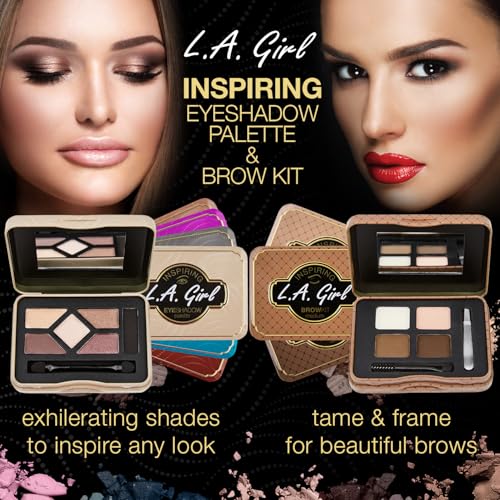 L.A. Girl Inspiring Eyeshadow Tin - 5 Shades + Liner