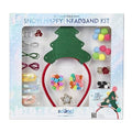 Scunci by Conair DIY Holiday Christmas Headband Kit, Decorate Your Own Holiday Headband, Perfect for Families, Kids and Parties