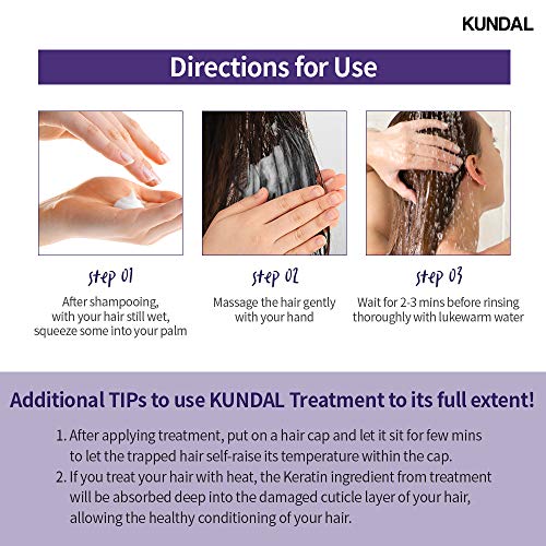 KUNDAL Honey & Macadamia Conditioner - Damage Repair & Deep Hydration