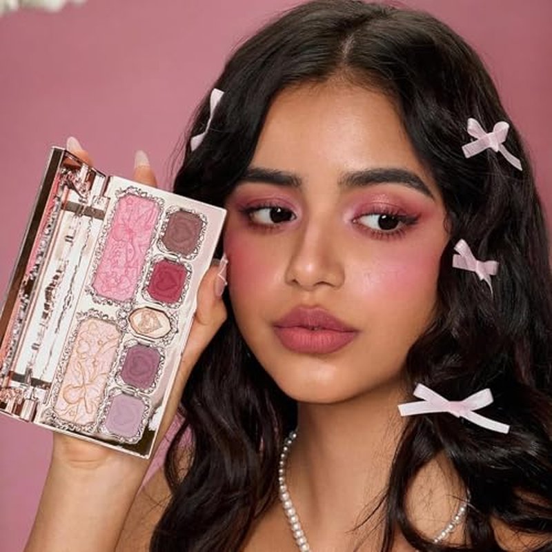 Flower Knows Strawberry Cupid Makeup Palette - 7 Shades