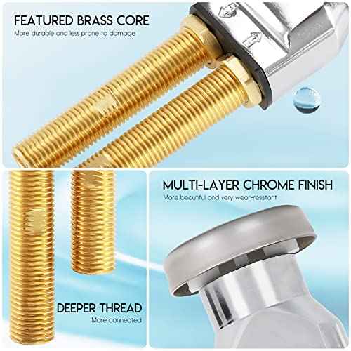 LukLoy Shampoo Bowl Vacuum Breaker Kit for Shampoo Bowl Faucet, Salon Sink Parts, Shampoo Bowl Faucet Kit (Vacuum Breaker Kit)