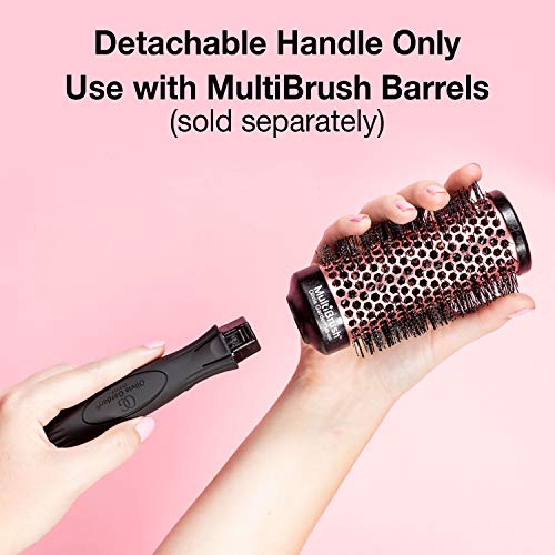 Olivia Garden MultiBrush - Non-Electrical Detachable Thermal Brush with Ceramic Barrel