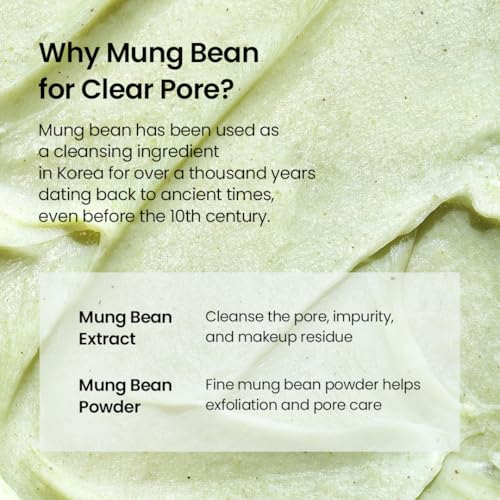 beplain Mung Bean pH-Balanced Cleansing Foam 2.7 fl.oz