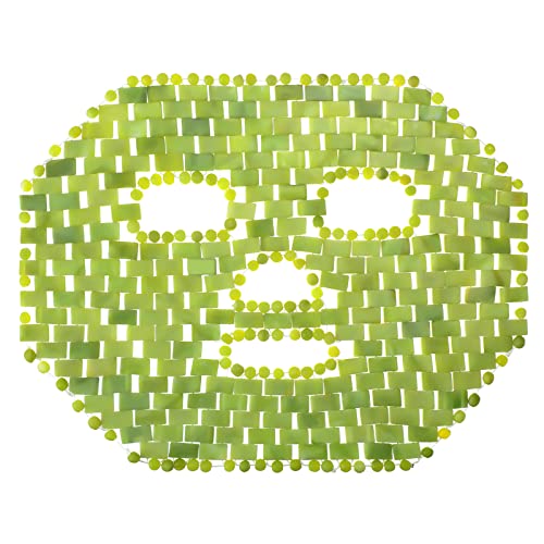 Jade Facial Cooling Mask – Natural Stone Face & Eye Massage Tool