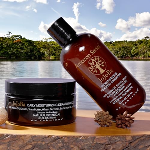 Jojaba Keratin Shampoo & Masque Set 8.5 oz Duo