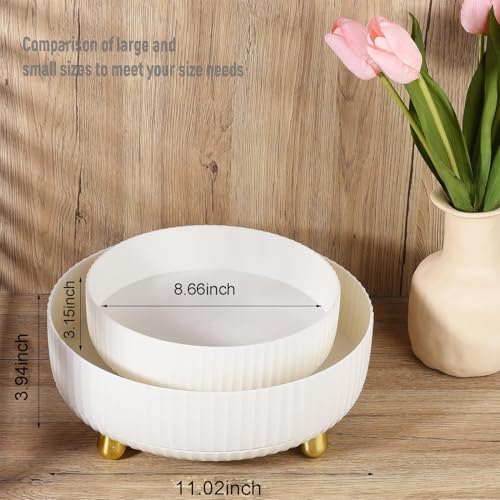 360 Rotating Makeup Organizer Tray - Lazy Susan Cosmetics Storage