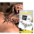 InkDance Neo-Tribal Waterproof Temporary Tattoo - 1-2 Week Wear