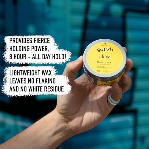 Got2b Glued Spiking Hair Wax 2 Fl Oz - High Hold & Shine