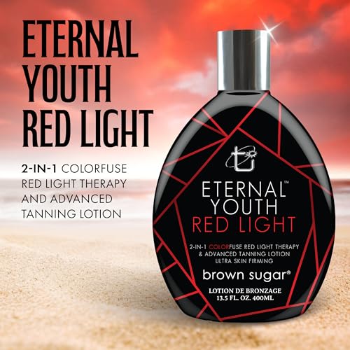 Brown Sugar 2-in-1 Red Light Tanning Lotion, 13.5 Fl Oz