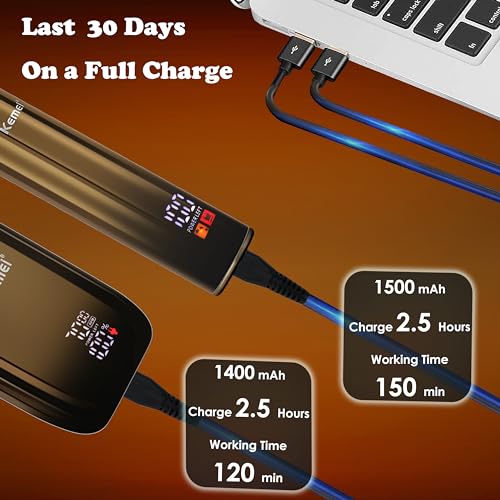 KEMEI Foil Shavers,Bald Head Shaver,Electric Razor for Men,with Hair Trimmer Barber Trimmers Waterproof Cordless