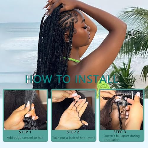 Boho Braiding Hair 20 Inch Deep Wave 110g 2 Bundles