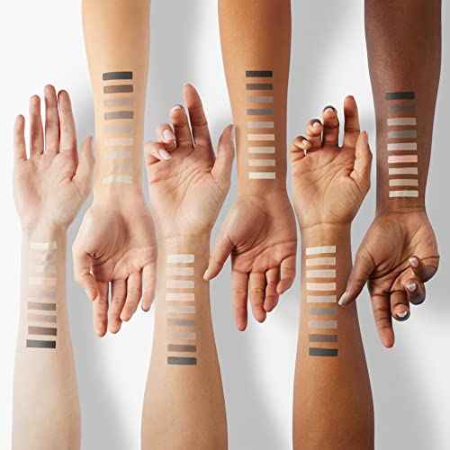 Physicians Formula Shimmer Strips Eyeshadow, Multi-Finish Nude Palette with Extreme Shimmer, Hypoallergenic & Cruelty-Free ? Nude