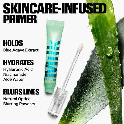 Milk Makeup Hydro Grip Eye Primer with Hyaluronic Acid ? Clear Primer for Eyeshadow + Undereye Concealer ? Grips Makeup, Hydrates + Smooths Skin for Crease-Free, Long-Lasting Wear ? 0.29 oz