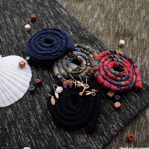 4 Pieces Spiral Lock Hair Tie Dreadlock Hair Tie for Women and Men Braids Dreadlock Accessories Colorful Dread Ties for Braids Loc Thick Curly Hair (Multi)